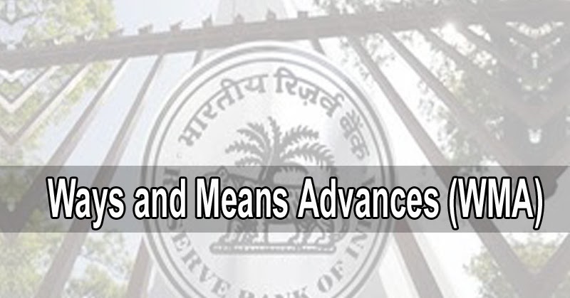 RBI Way and Means Advance